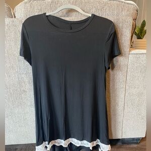 Black Tunic Top